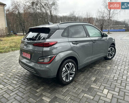 Сірий Хендай Kona Electric, об'ємом двигуна 0 л та пробігом 44 тис. км за 17600 $, фото 7 на Automoto.ua