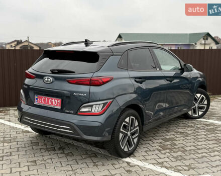 Сірий Хендай Kona Electric, об'ємом двигуна 0 л та пробігом 37 тис. км за 18100 $, фото 13 на Automoto.ua