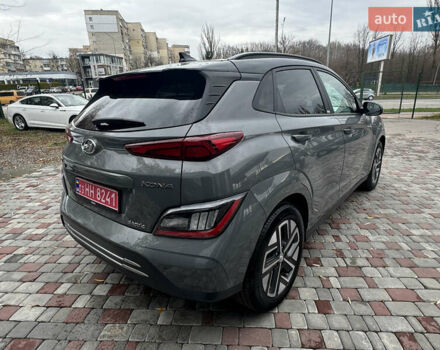Серый Хендай Kona Electric, объемом двигателя 0 л и пробегом 65 тыс. км за 17999 $, фото 9 на Automoto.ua