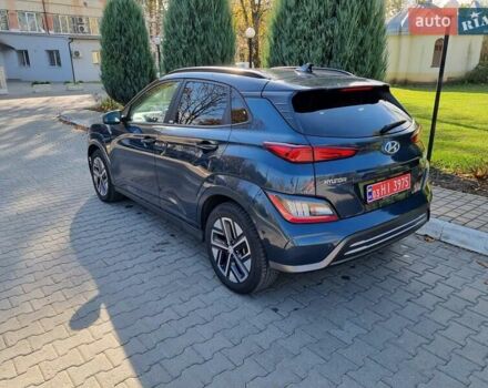 Серый Хендай Kona Electric, объемом двигателя 0 л и пробегом 42 тыс. км за 21500 $, фото 5 на Automoto.ua