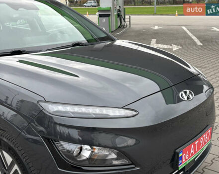 Сірий Хендай Kona Electric, об'ємом двигуна 0 л та пробігом 52 тис. км за 16450 $, фото 21 на Automoto.ua