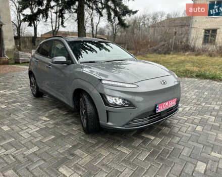 Сірий Хендай Kona Electric, об'ємом двигуна 0 л та пробігом 44 тис. км за 17600 $, фото 1 на Automoto.ua