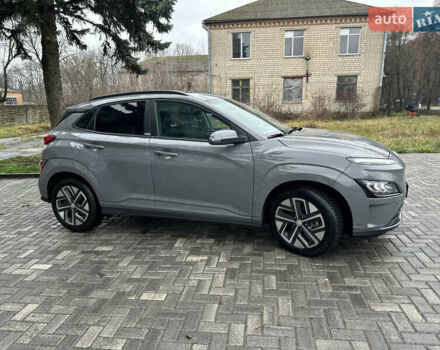 Сірий Хендай Kona Electric, об'ємом двигуна 0 л та пробігом 44 тис. км за 17600 $, фото 8 на Automoto.ua