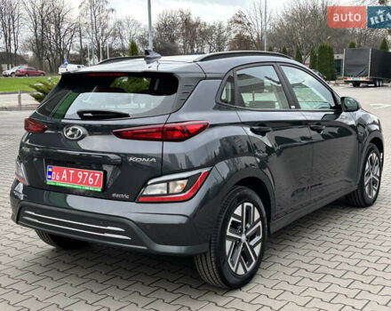Сірий Хендай Kona Electric, об'ємом двигуна 0 л та пробігом 52 тис. км за 16450 $, фото 5 на Automoto.ua