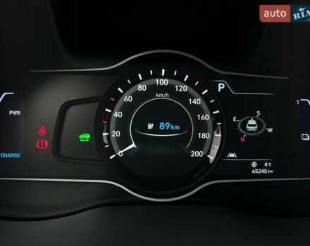 Серый Хендай Kona Electric, объемом двигателя 0 л и пробегом 65 тыс. км за 19900 $, фото 51 на Automoto.ua