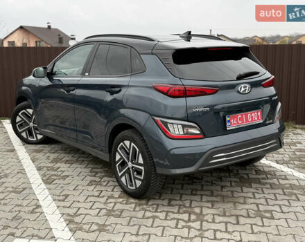 Сірий Хендай Kona Electric, об'ємом двигуна 0 л та пробігом 37 тис. км за 18100 $, фото 15 на Automoto.ua