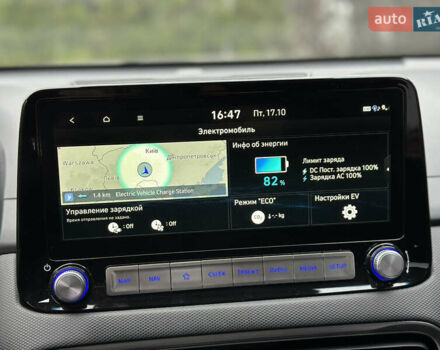 Серый Хендай Kona Electric, объемом двигателя 0 л и пробегом 63 тыс. км за 18450 $, фото 26 на Automoto.ua