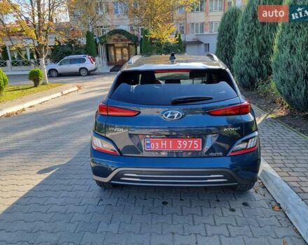 Серый Хендай Kona Electric, объемом двигателя 0 л и пробегом 42 тыс. км за 21500 $, фото 4 на Automoto.ua