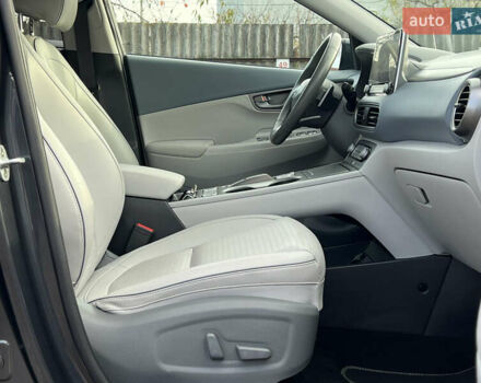 Серый Хендай Kona Electric, объемом двигателя 0 л и пробегом 72 тыс. км за 20154 $, фото 45 на Automoto.ua