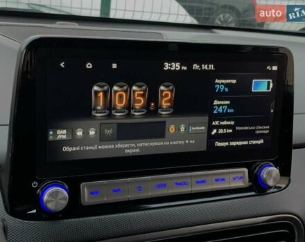 Сірий Хендай Kona Electric, об'ємом двигуна 0 л та пробігом 47 тис. км за 17355 $, фото 59 на Automoto.ua