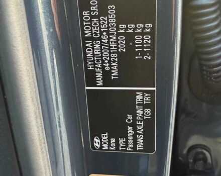 Серый Хендай Kona Electric, объемом двигателя 0 л и пробегом 46 тыс. км за 17950 $, фото 72 на Automoto.ua