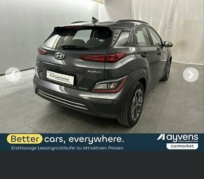 Серый Хендай Kona Electric, объемом двигателя 0 л и пробегом 62 тыс. км за 21200 $, фото 18 на Automoto.ua