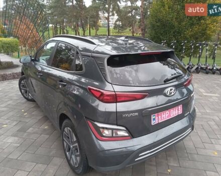 Сірий Хендай Kona Electric, об'ємом двигуна 0 л та пробігом 59 тис. км за 16890 $, фото 14 на Automoto.ua