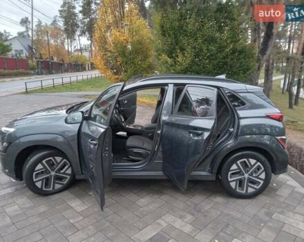Сірий Хендай Kona Electric, об'ємом двигуна 0 л та пробігом 59 тис. км за 16890 $, фото 22 на Automoto.ua