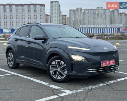 Сірий Хендай Kona Electric, об'ємом двигуна 0 л та пробігом 55 тис. км за 18500 $, фото 64 на Automoto.ua