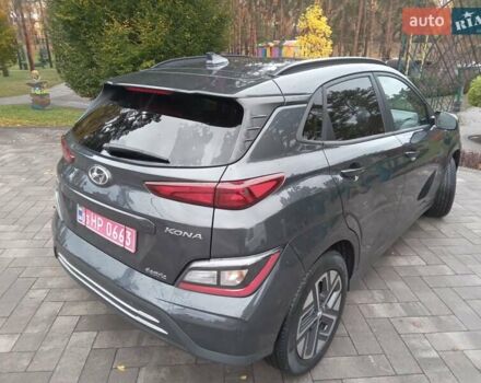 Сірий Хендай Kona Electric, об'ємом двигуна 0 л та пробігом 59 тис. км за 16890 $, фото 12 на Automoto.ua