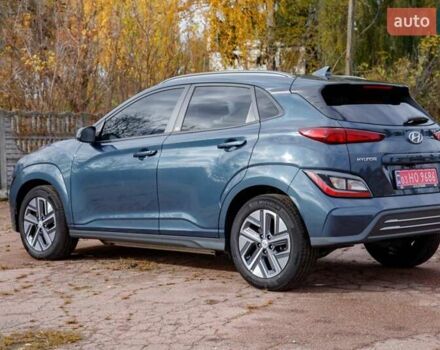 Серый Хендай Kona Electric, объемом двигателя 0 л и пробегом 46 тыс. км за 17950 $, фото 17 на Automoto.ua