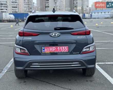 Сірий Хендай Kona Electric, об'ємом двигуна 0 л та пробігом 55 тис. км за 18500 $, фото 18 на Automoto.ua
