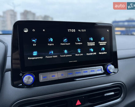 Сірий Хендай Kona Electric, об'ємом двигуна 0 л та пробігом 55 тис. км за 18500 $, фото 30 на Automoto.ua