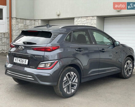 Серый Хендай Kona Electric, объемом двигателя 0 л и пробегом 57 тыс. км за 16790 $, фото 6 на Automoto.ua
