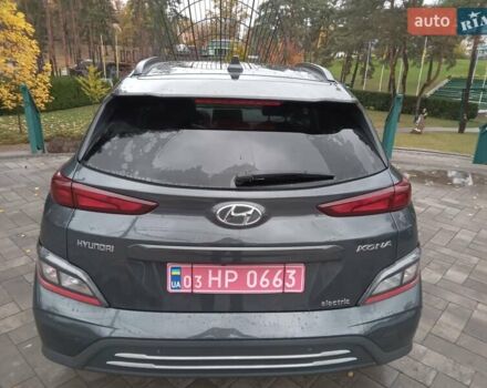 Сірий Хендай Kona Electric, об'ємом двигуна 0 л та пробігом 59 тис. км за 16890 $, фото 10 на Automoto.ua