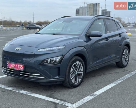 Сірий Хендай Kona Electric, об'ємом двигуна 0 л та пробігом 55 тис. км за 18500 $, фото 16 на Automoto.ua
