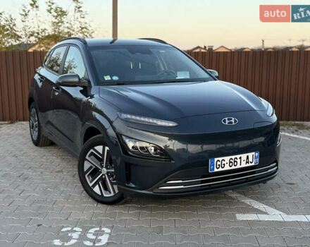 Сірий Хендай Kona Electric, об'ємом двигуна 0 л та пробігом 41 тис. км за 18650 $, фото 11 на Automoto.ua