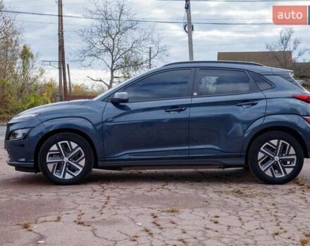 Серый Хендай Kona Electric, объемом двигателя 0 л и пробегом 46 тыс. км за 17950 $, фото 14 на Automoto.ua