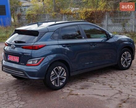 Серый Хендай Kona Electric, объемом двигателя 0 л и пробегом 46 тыс. км за 17950 $, фото 21 на Automoto.ua