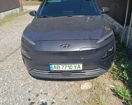 Серый Хендай Kona Electric, объемом двигателя 0 л и пробегом 62 тыс. км за 21200 $, фото 9 на Automoto.ua