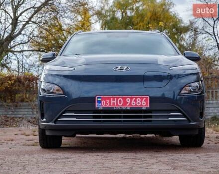 Серый Хендай Kona Electric, объемом двигателя 0 л и пробегом 46 тыс. км за 17950 $, фото 6 на Automoto.ua