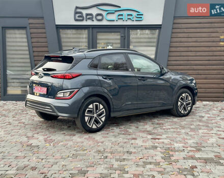 Сірий Хендай Kona Electric, об'ємом двигуна 0 л та пробігом 48 тис. км за 17500 $, фото 45 на Automoto.ua