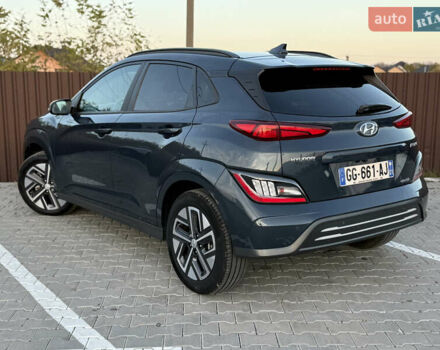 Сірий Хендай Kona Electric, об'ємом двигуна 0 л та пробігом 41 тис. км за 18650 $, фото 18 на Automoto.ua