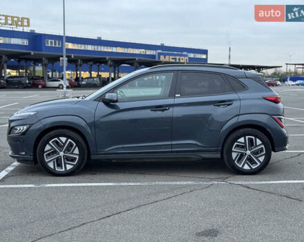 Сірий Хендай Kona Electric, об'ємом двигуна 0 л та пробігом 55 тис. км за 18500 $, фото 17 на Automoto.ua