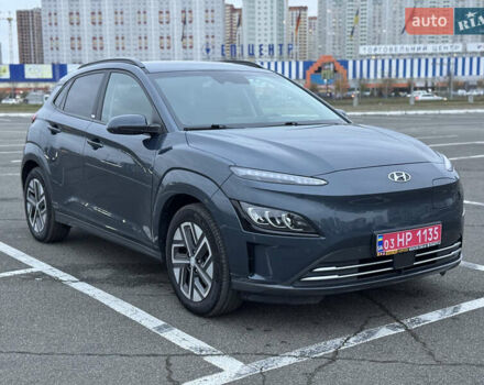 Сірий Хендай Kona Electric, об'ємом двигуна 0 л та пробігом 55 тис. км за 18500 $, фото 14 на Automoto.ua