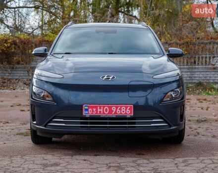 Серый Хендай Kona Electric, объемом двигателя 0 л и пробегом 46 тыс. км за 17950 $, фото 8 на Automoto.ua