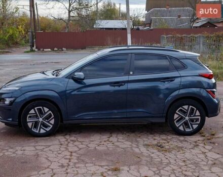 Серый Хендай Kona Electric, объемом двигателя 0 л и пробегом 46 тыс. км за 17950 $, фото 15 на Automoto.ua