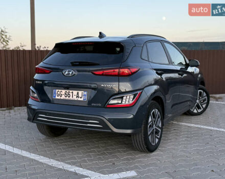 Сірий Хендай Kona Electric, об'ємом двигуна 0 л та пробігом 41 тис. км за 18650 $, фото 17 на Automoto.ua