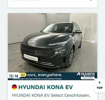 Серый Хендай Kona Electric, объемом двигателя 0 л и пробегом 62 тыс. км за 21200 $, фото 21 на Automoto.ua