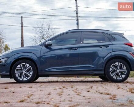 Серый Хендай Kona Electric, объемом двигателя 0 л и пробегом 46 тыс. км за 17950 $, фото 13 на Automoto.ua