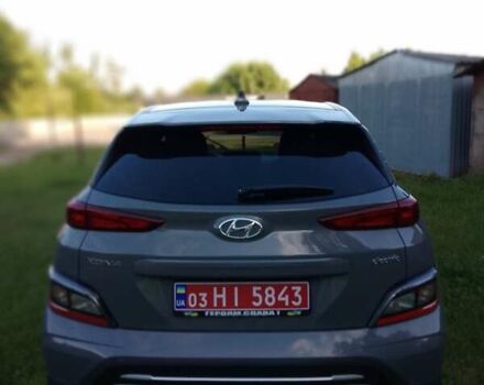 Серый Хендай Kona Electric, объемом двигателя 0 л и пробегом 71 тыс. км за 18500 $, фото 1 на Automoto.ua