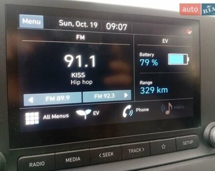 Серый Хендай Kona Electric, объемом двигателя 0 л и пробегом 76 тыс. км за 16000 $, фото 4 на Automoto.ua