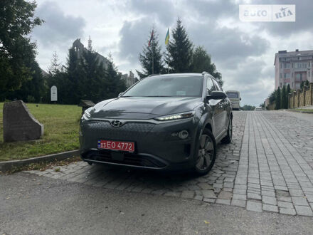 Сірий Хендай Kona Electric, об'ємом двигуна 0 л та пробігом 91 тис. км за 17900 $, фото 1 на Automoto.ua