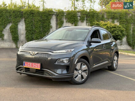 Сірий Хендай Kona Electric, об'ємом двигуна 0 л та пробігом 120 тис. км за 17300 $, фото 1 на Automoto.ua