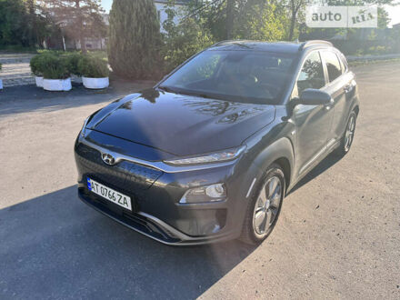 Сірий Хендай Kona Electric, об'ємом двигуна 0 л та пробігом 71 тис. км за 24999 $, фото 1 на Automoto.ua