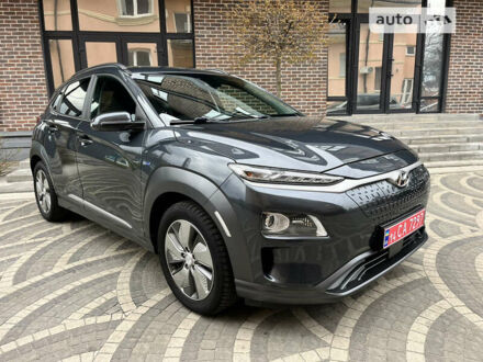 Сірий Хендай Kona Electric, об'ємом двигуна 0 л та пробігом 49 тис. км за 20500 $, фото 1 на Automoto.ua