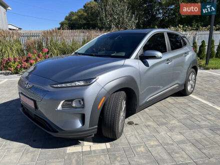 Сірий Хендай Kona Electric, об'ємом двигуна 0 л та пробігом 80 тис. км за 18500 $, фото 1 на Automoto.ua