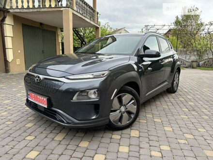 Сірий Хендай Kona Electric, об'ємом двигуна 0 л та пробігом 116 тис. км за 18400 $, фото 1 на Automoto.ua