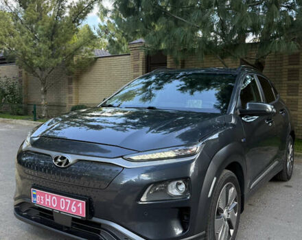 Сірий Хендай Kona Electric, об'ємом двигуна 0 л та пробігом 156 тис. км за 16450 $, фото 1 на Automoto.ua
