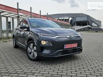 Серый Хендай Kona Electric, объемом двигателя 0 л и пробегом 112 тыс. км за 18800 $, фото 1 на Automoto.ua